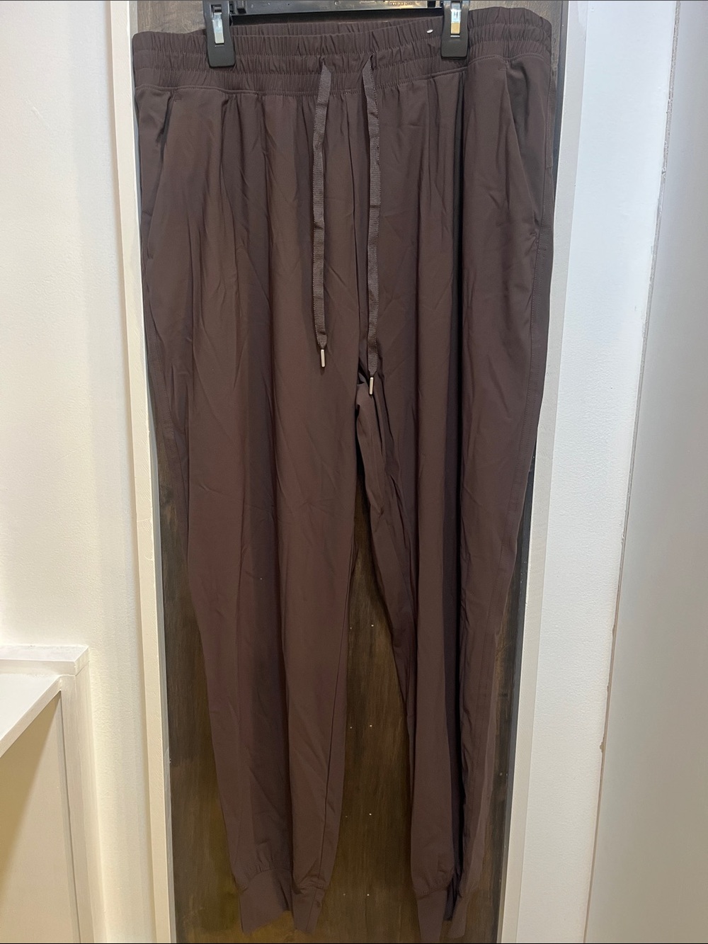 Old Navy Dark Brown sleektek  Drawstring Jogger Pants